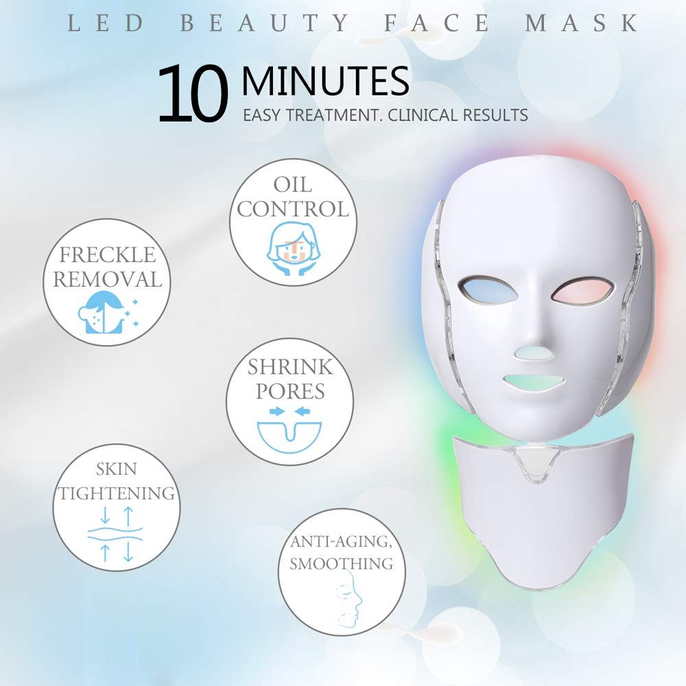 Theroheal LED Face Mask Light Therapy
