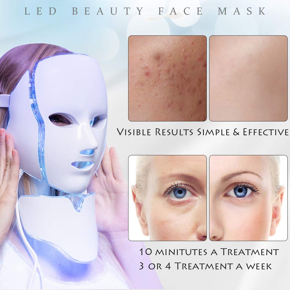 Theroheal LED Face Mask Light Therapy