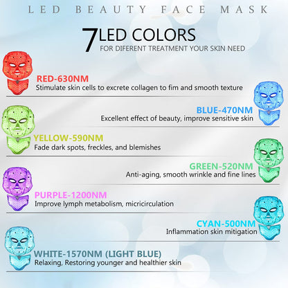 Theroheal LED Face Mask Light Therapy
