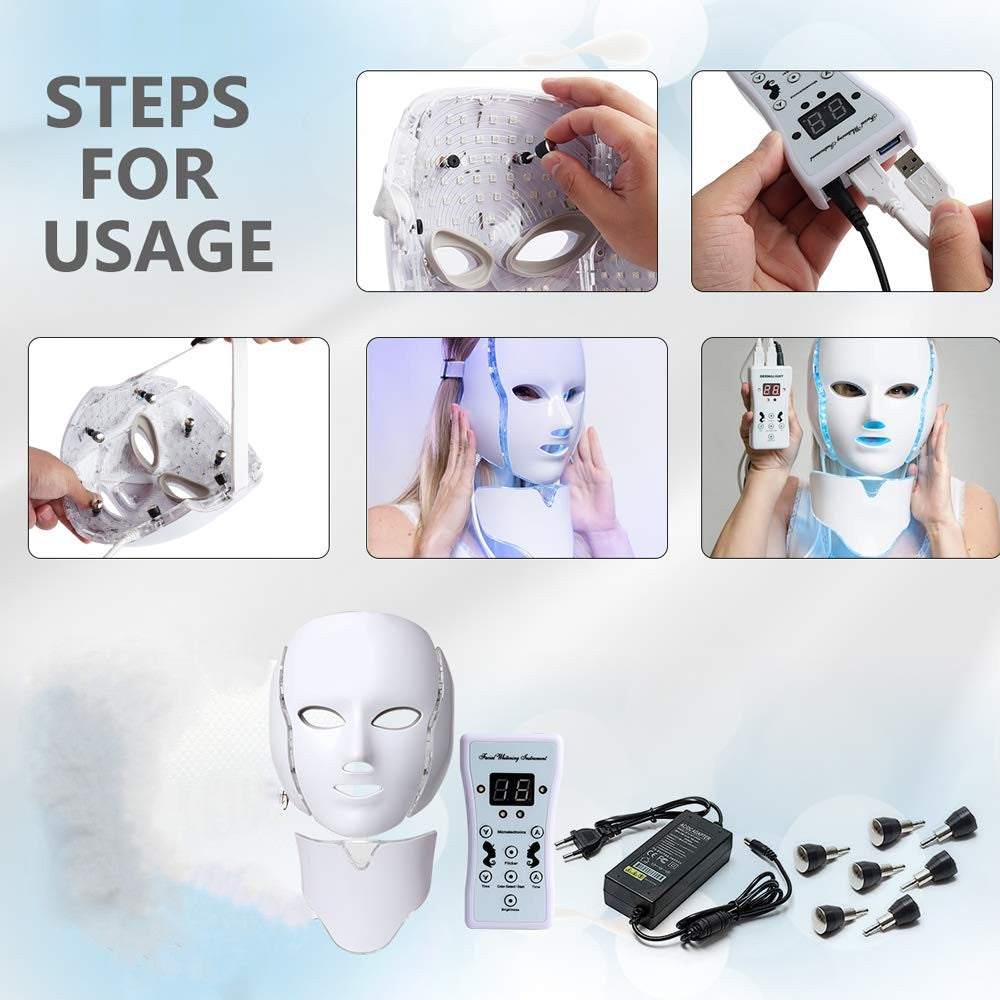 Theroheal LED Face Mask Light Therapy