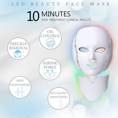 Theroheal LED Face Mask Light Therapy
