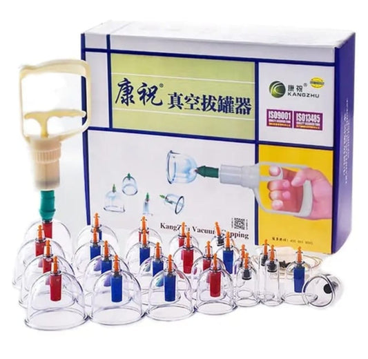 Vacuum Cupping Therapy Set (24 Cups)
