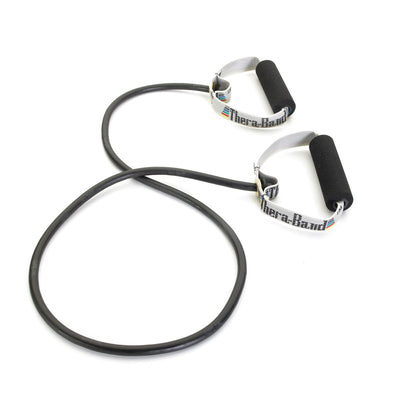 THERABAND BLK TUBG W/SOFT HANDLE