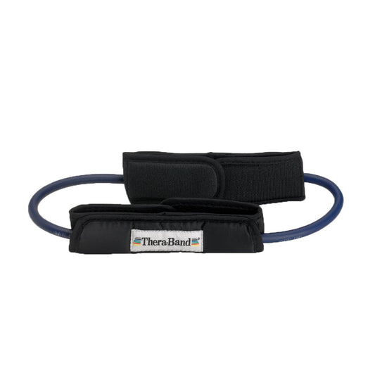 THERABAND BLU TUBING LOOP W/PADDED CUFF
