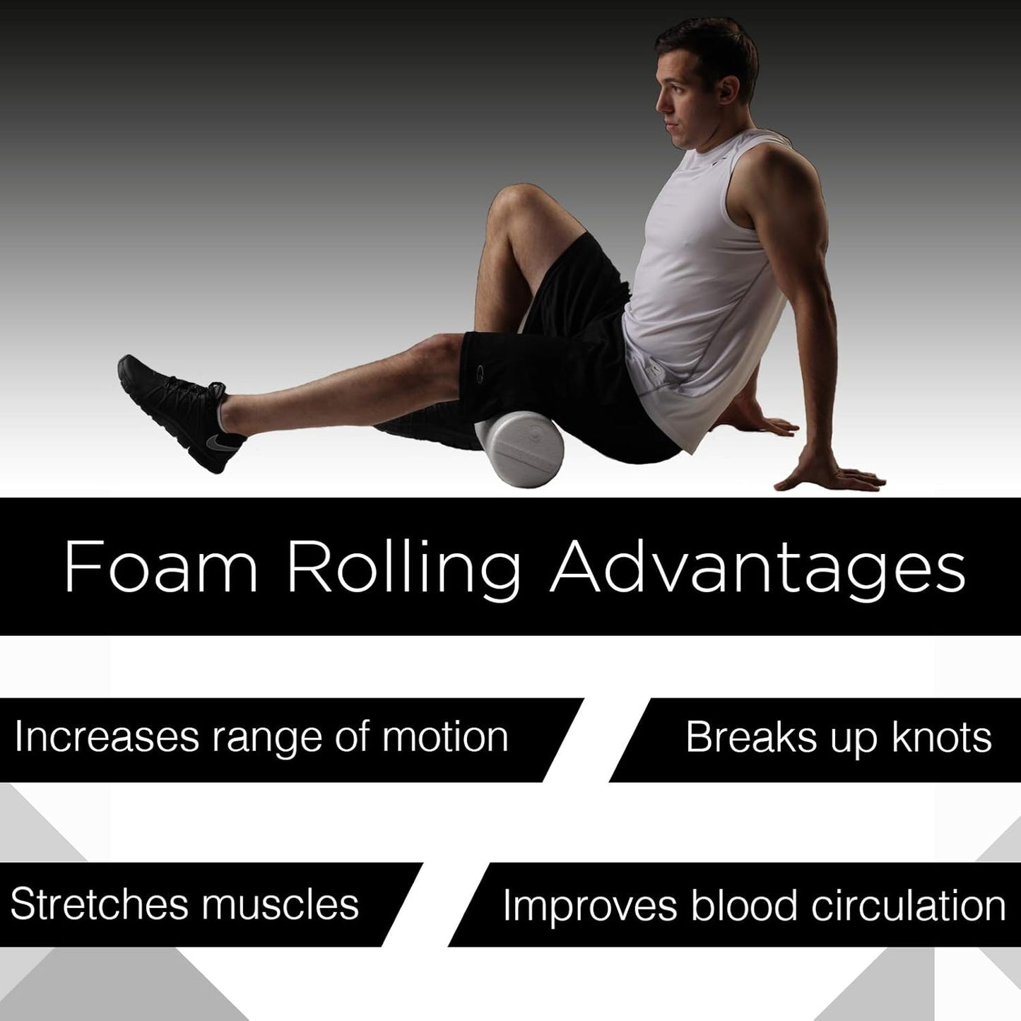THERABAND FOAM ROLLER 12 INCH CE