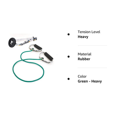THERABAND GRN TUBG W/SOFT HANDLE