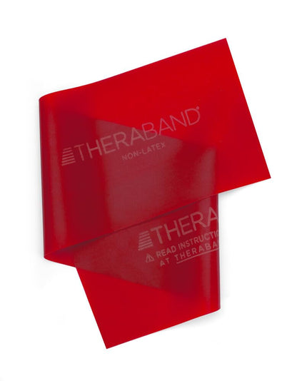 THERABAND NON-LATEX RED 25YD DISP TPE