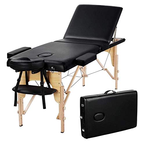 Portable folding physiotherapy bed